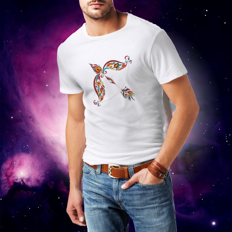 Moška majica strelec